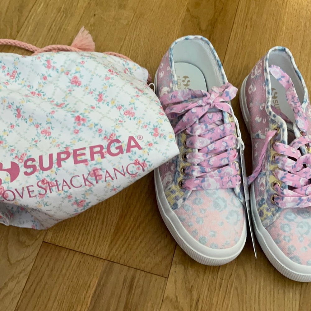 New Superga LoveShackFancy Sneakers